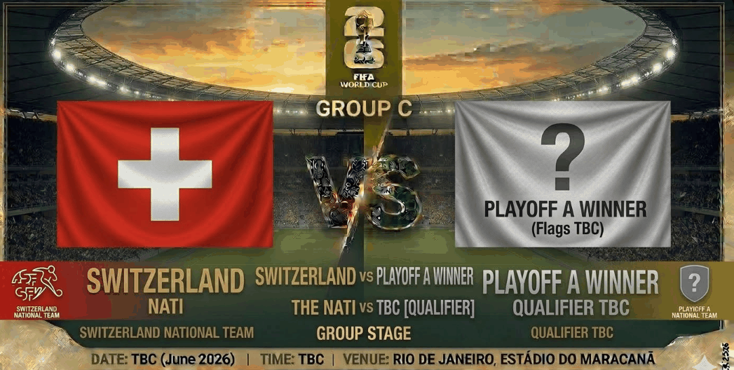 Switzerland vs Playoff A Winner