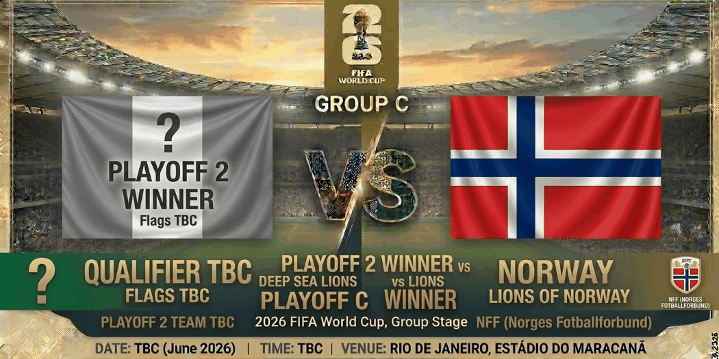 Playoff 2 Winner vs Norway