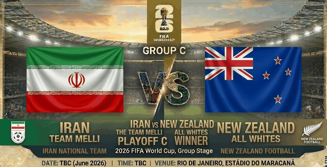 Iran vs New Zealand